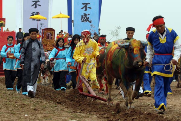 Phục dựng đại lễ Tịch điền Đọi Sơn